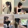 Coollooda Hair Ties, Fashionable (Set of 10), Ring Elastics, No Marks, Hair Ties, Stylish, High Elasticity, Elastic, Women's, Children, High School Students, Elementary School Students, Korean Style, Simple Hair Accessories, Hair Ties