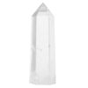 Luckeeper Healing Crystal Wands 2" Clear Quartz Crystal Obelisk | Polished 6 Faceted Reiki Chakra Meditation Therapy
