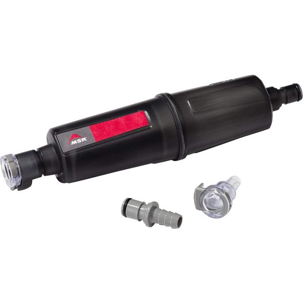 MSR 31002 Outdoor Camping Water Purifier, Through Link Inline Micro Filter, Black