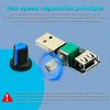 JUTOSU USB Speed Controller, Speed Controller, Power Controller, Speed Regulator, Speed Controller Switch, Variable Speed Switch Module, Mini Rotation Control Potentiometer, DC Motor, Mini Motor,