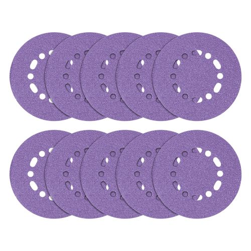 Trend Zirconium 150mm Random Orbit 40 Grit Abrasive Sanding Discs, AB/150/40Z, Pack of 10