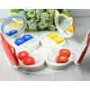 3 Sets Pocket Monkey Fox Contact Lens Case Kit Inserter Tweezer Mirror Container