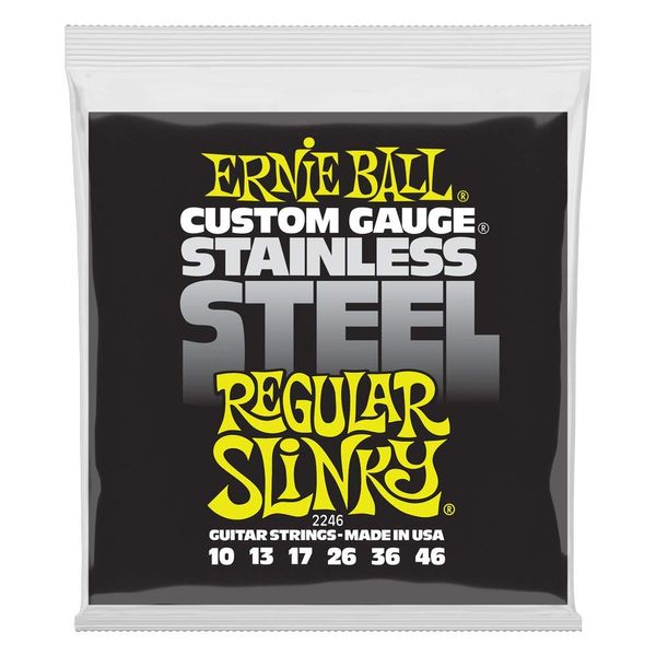 [Domestic regular import goods] Ernie Ball Ernie Ball Electric Guitar Strings Stainless