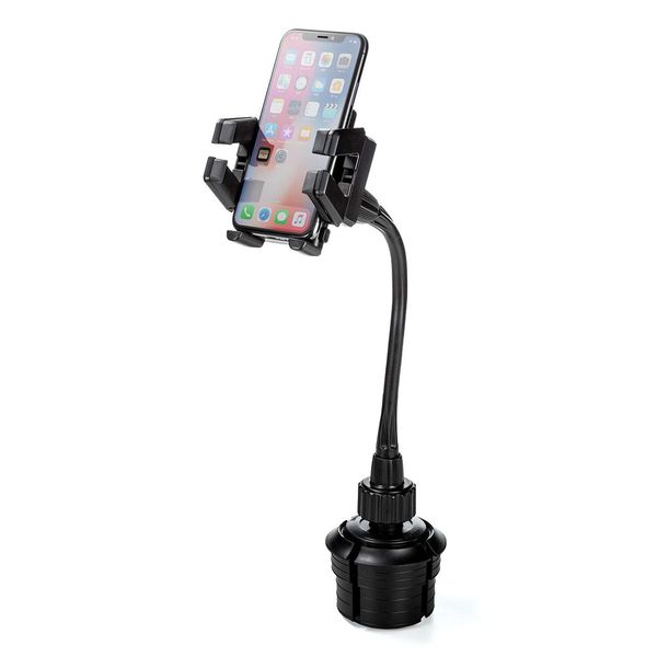 Sanwa Direct 200-CAR05 Car Smartphone Holder/ Drink Holder / Cup Holder with Flexible Arm