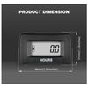 AC/DC Powered Digital Maintenance Hour Meter Motorcycle Hour Meter for Mowers