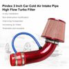 Car Cold Air Intake Filter Induction Kit Pipe Power Flow Hose System Accessories