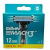 24 Count Gillette Mach3 Mens Refill Razor Blades Cartridges