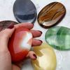 CrystalAge Lakelandite Palm Stone ~70x50mm
