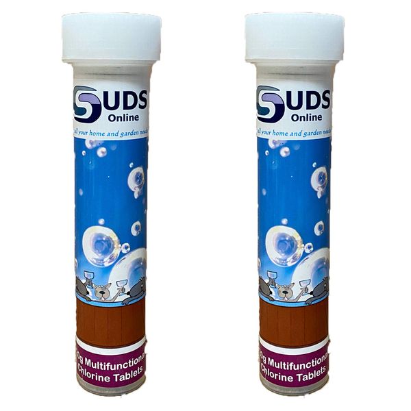 SUDS-ONLINE 20 X Chlorine 20g Multifunctional