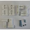 Safetots Flex Extra Tall Wall Mounting Kit Black