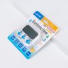 Kitchen Timer, Digital Learning Timer, for Learning, Study and Cooking, Magnet, Loud Volume, Large Screen, Up to 99 Minutes, 59 Seconds Countdown, Repeat Function, Present, Easy Operation, White