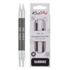 KnitPro Karbonz Interchangeable Circular Needles 5" (13cm) | 4.50 mm