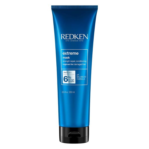 Redken Hair Mask Treatment, Fortifies & Strengthens Distressed Hair, Extreme, 250 ml