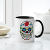 CafePress Sugar Skull Mug 11 oz (325 ml) Ceramic Coffee Mug