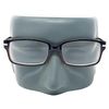 Incredible Bargains The Dean Stylish Rectangular Reading Glasses + 1.25 Brown