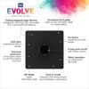 BG Electrical Evolve Single Dimmer Switch, 2-Way Push On/Off, 200W, Matt Black