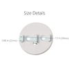 Motor Bracket Adapter Plate, Mounting Plates for Electric Blind Motor,1 Set White