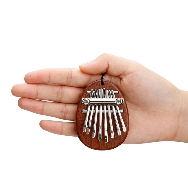 1pc Mini Kalimba 8 Keys Thumb Piano Great Sound Finger Keyboard