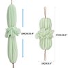 Toplive 2Pcs Bath Shower Loofah Sponge,Long Stretch Back Sponge Exfoliating Back Scrubber for Shower for Women and Men-Navy+Green