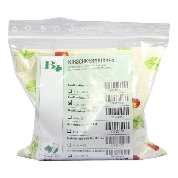 KIRSCHKERNKISSEN 17 x 17 cm, pack of 1