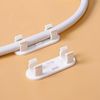 20Pcs Clear Cable Management Clips, Adhesive Wire Organizer for TV, Computer, Under Desk
