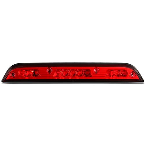 DNA MOTORING 3BL-F15015-LED-RD Red Lens LED High Mount 3rd Third Brake Light [Compatible with 15-20 Ford F150 / 17-20 F250-F550 SD]