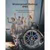4'' Bluetooth Speakers Stereo Audio System For 1.2'' - 2'' ATV UTV Marine Tower
