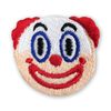 Clown Face, Emoticon, Embroidered Iron on Patch
