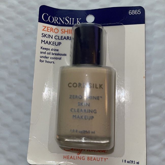 NEW Sally Hansen CORNSILK ZERO SHINE SKIN CLEARING MAKEUP 1 oz 6865 BEACH 03