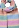 Clayre & Eef Winterschal Damen 37x210 cm Violett Synthetisch