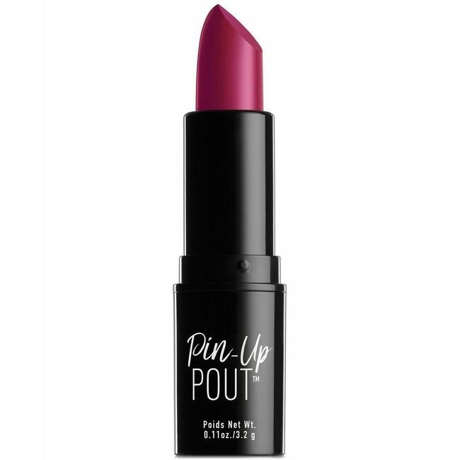 NYX Pin-Up Pout Lipstick, Creamy Plush PULS10 Cocktail Hour  C9