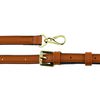 Allzedream Leather Purse Strap Replacement Crossbody Handbag Long Adjustable, Brown, M