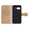 NATURALdesign Google Pixel 9a Case Folio Cat New Cocotte (Beige)