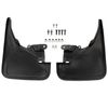 Ford Bronco 2021-2025 Splash Guards - Heavy Duty Black Front Pair