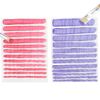Sax White Bristle Flat and Round Brushes - Assorted Sizes - Set of 24
