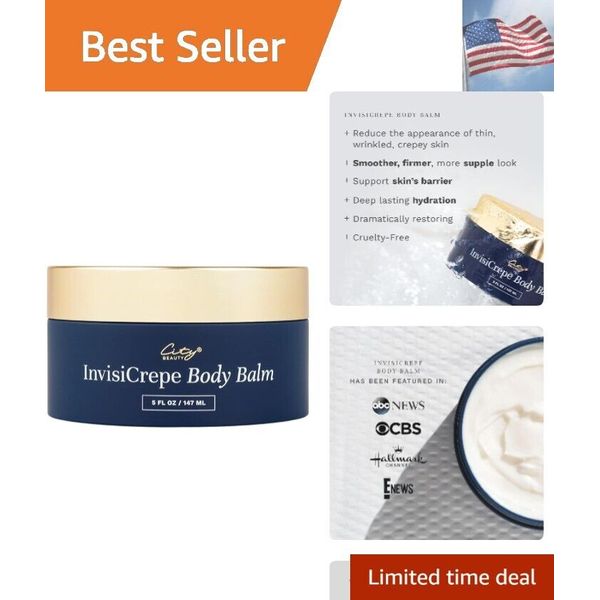 InvisiCrepe Body Balm - Crepey Skin Lotion - Firming Cream for Whole Body - A...