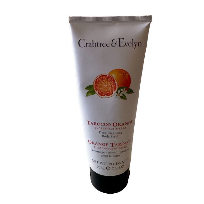 Crabtree & Evelyn Tarocco Orange Eucalyptus & Sage Body Scrub 7.9oz Sealed