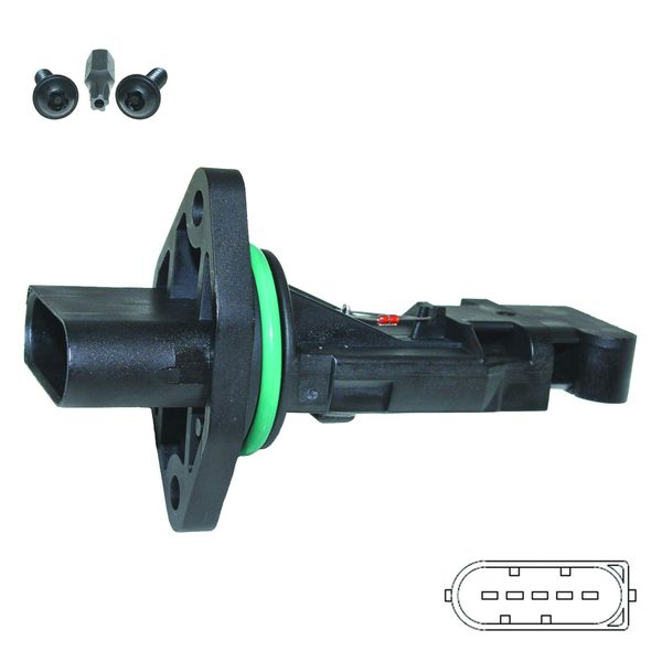 Walker Products 245-1234 Mass Air Flow Sensor