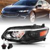Halogen Headlight For 2016-2018 Chevy Malibu Driver Left Side w/ bulb 16-18