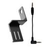 Aluminum Expandable Microphone Mount with Audio Cable for Insta360 X4 Microphone Holder