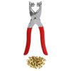 DEKTON DT20929 Eyelet Pliers, Red&Silver
