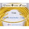 Elfcam® Fibre Optic Cable, LC/APC to LC/APC, Simplex Singlemode, 9/125 µm LSZH, FTTH Fibre Optic Patch Cable (30 m)