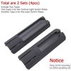 Tactical Pocket Panel Remote Flashlight Switch Rail Pads Set For PEQ SF/NE Light