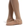 Capezio Women's Hanami Canvas Ballet Flat, Nude, 9 UK