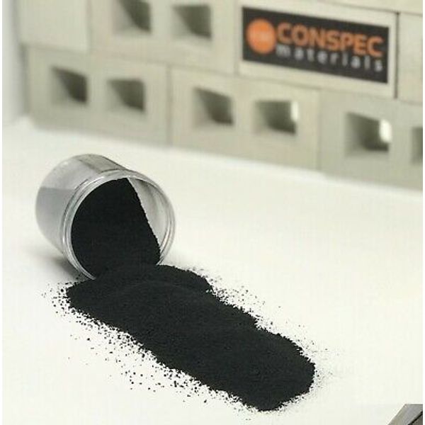 DEEP BLACK Concrete Color Pigment Dye for Cement Mortar Grout Plaster 2 oz Jar