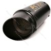 Black/Blue 51mm Exhaust Pipe Motorcycle Universal Mufflers Removable DB Killer