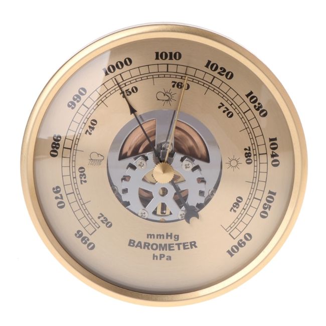 Wall Mounted Multifunction Thermometer Hygrometer High Accuracy Pressure  Gauge Air Weather Instrument Barometers - China Thermometer