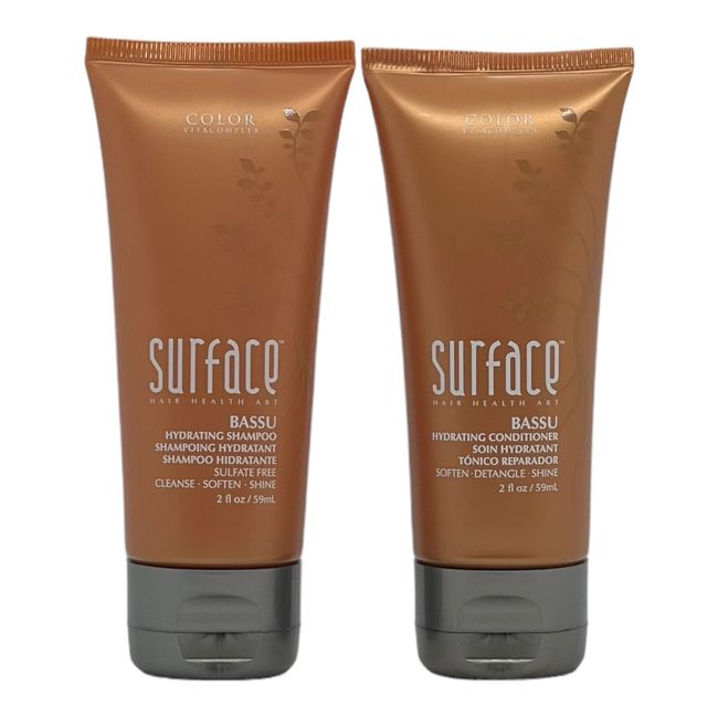 Surface Bassu Hydrating Shampoo & Conditioner Oz Set