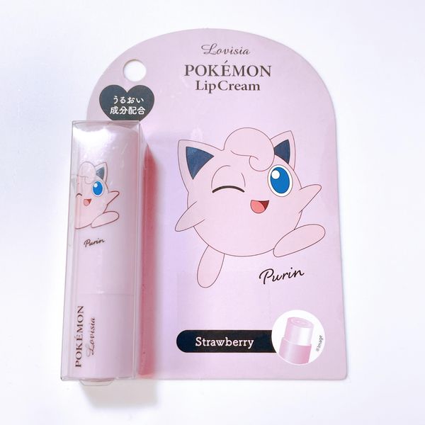 Lovisia Ravigia Pokemon Lip Balm Pudding Strawberry