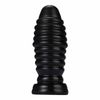 Plug, Fist Dildo, Thick Dildo, With Suction Cup, Screw Thread Locket Shape, Super Big Beads, Huge Pearl, PVC, Painless, Protruding Uneven Adult Goods, Unisex, Black